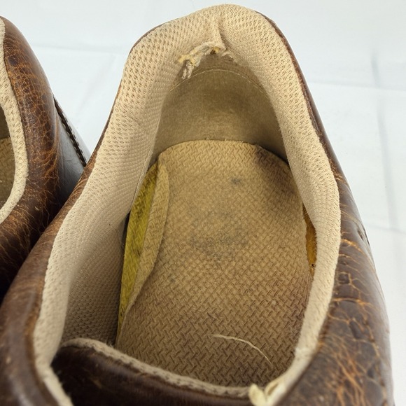 VTG Mens Dr Martens Chunky Oxford Shoes Brown Leather Distressed Size 11 main image 5